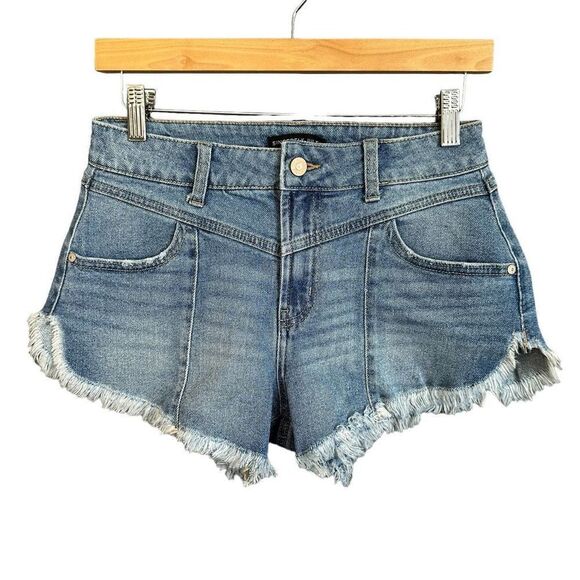 Sincerly Jules Pants - NWOT Sincerely Jules High Rise Festival Distressed Denim Cutoff Shorts